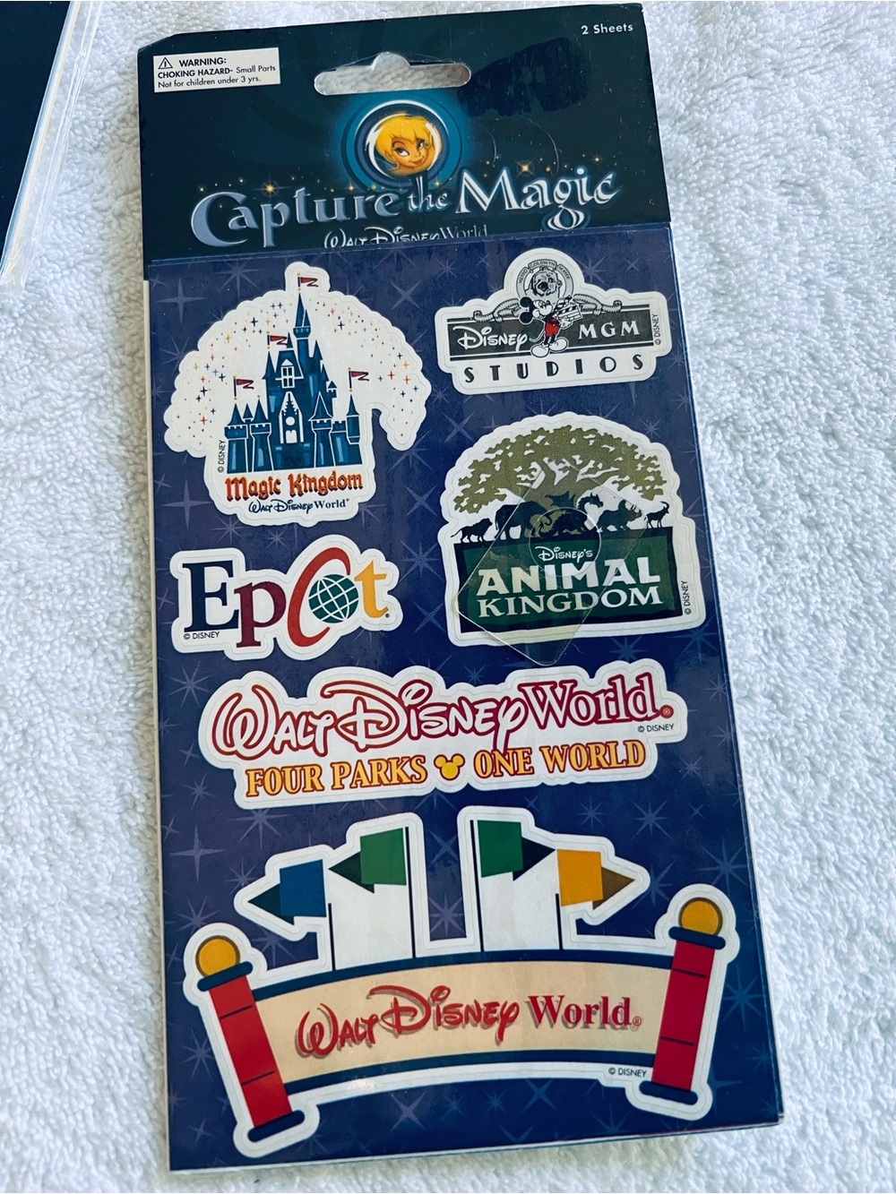 Capture the Magic Scrapbook Paper & Sticker Kit - Blue, Yellow, Red - Picture 9 of 14